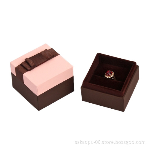 Factory wholesale Custom jewelry box Jewelry box with bracelet Confession Gift Box